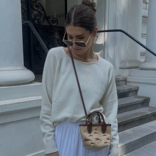 Regular fit cashmere sweater