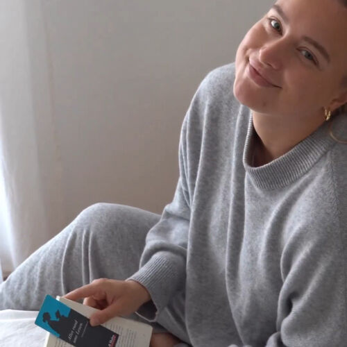 Oversized cashmere trui
