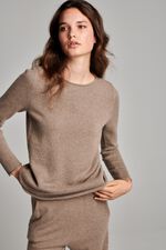 Basic trui van biologisch cashmere image number 0