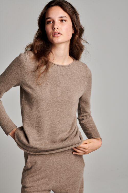 Basic Kaschmir-Pullover
