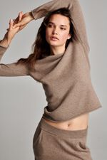 Basic trui van biologisch cashmere image number 1