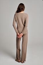 Basic trui van biologisch cashmere image number 6