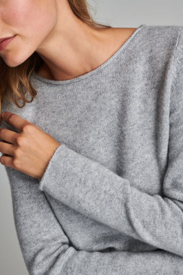 Pull basique en cachemire biologique image number 5