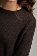 Cashmere trui met ronde hals image number 2