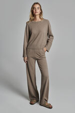 Casual fit cashmere trui image number 0