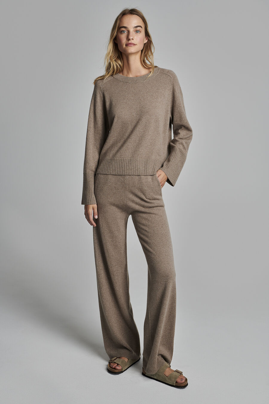 Casual organic cashmere sweater image number 0
