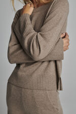 Casual organic cashmere sweater image number 6