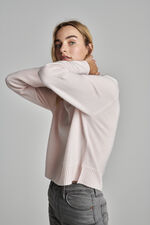 Casual fit cashmere trui image number 1