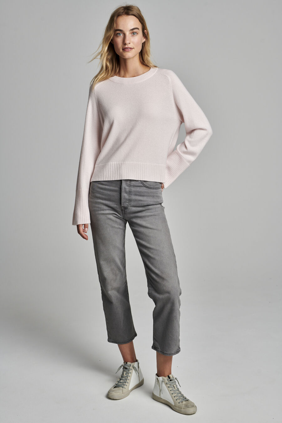 Lässiger Kaschmir-Pullover image number 5