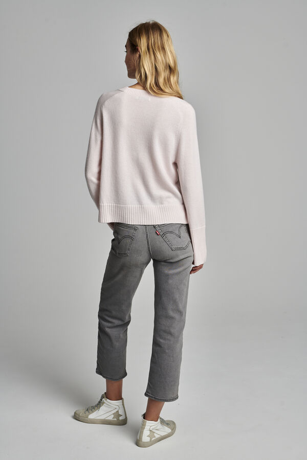 Casual organic cashmere sweater image number 6