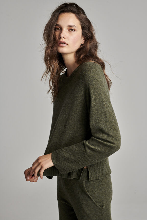 Lässiger Kaschmir-Pullover image number 6