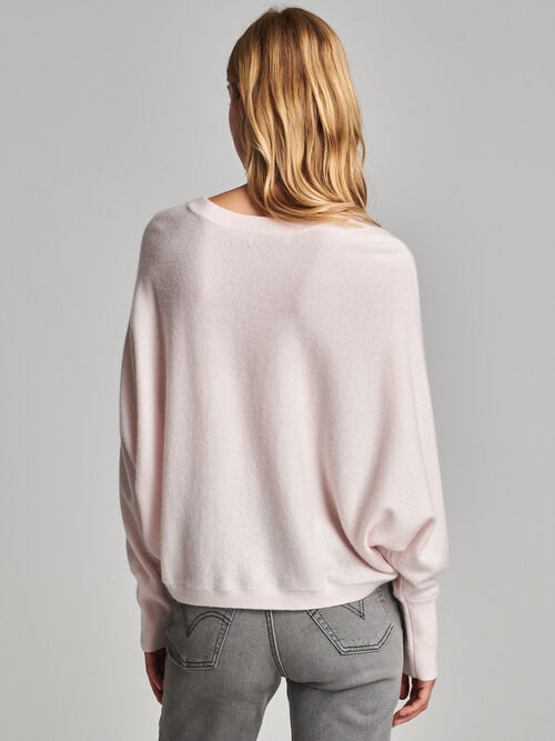 Batwing cashmere sweater