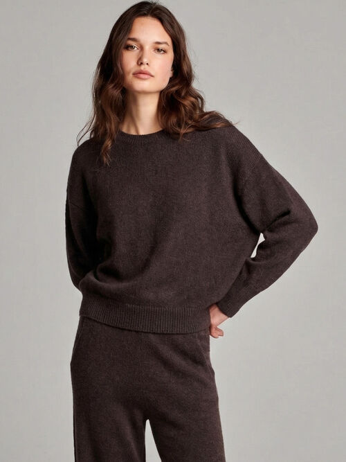 Batwing cashmere sweater
