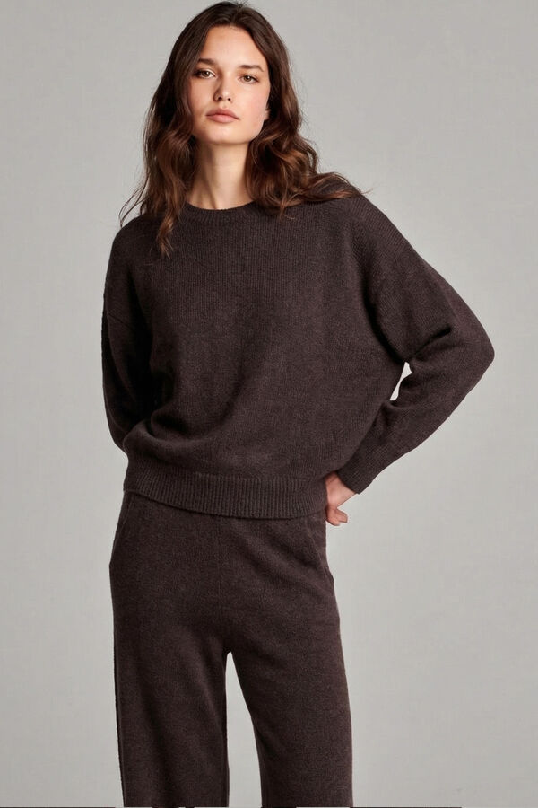 Batwing cashmere sweater
