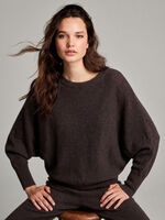 Batwing cashmere sweater image number 2