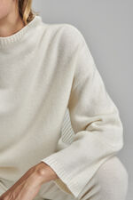 Cashmere trui met opstaande kraag image number 7
