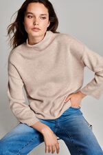 Kaschmir-Pullover mit Stehkragen image number 6