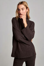 Cashmere trui met opstaande kraag image number 3