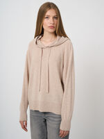 Hoodie made of organic cashmere image number 0
