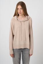 Hoodie made of organic cashmere image number 4