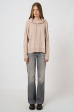 Hoodie made of organic cashmere image number 5
