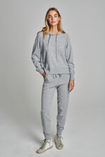 Gebreide hoodie van biologisch cashmere image number 5