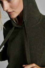 Hoodie made of organic cashmere image number 1