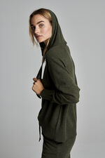 Hoodie made of organic cashmere image number 8