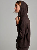 Hoodie made of organic cashmere image number 1