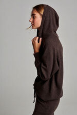 Kapuzenpulli aus Bio-Kaschmir image number 1