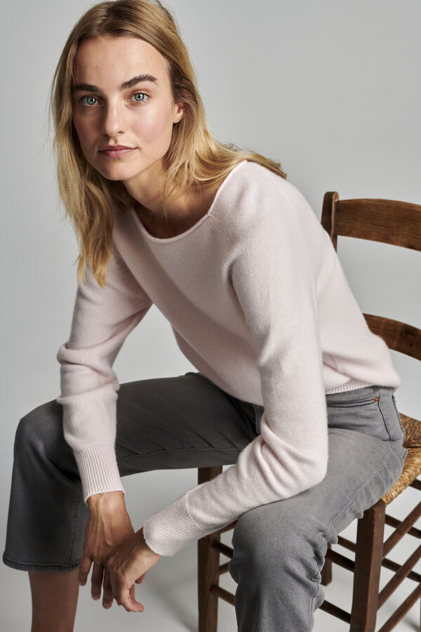 Regular Fit Kaschmir-Pullover image number 4