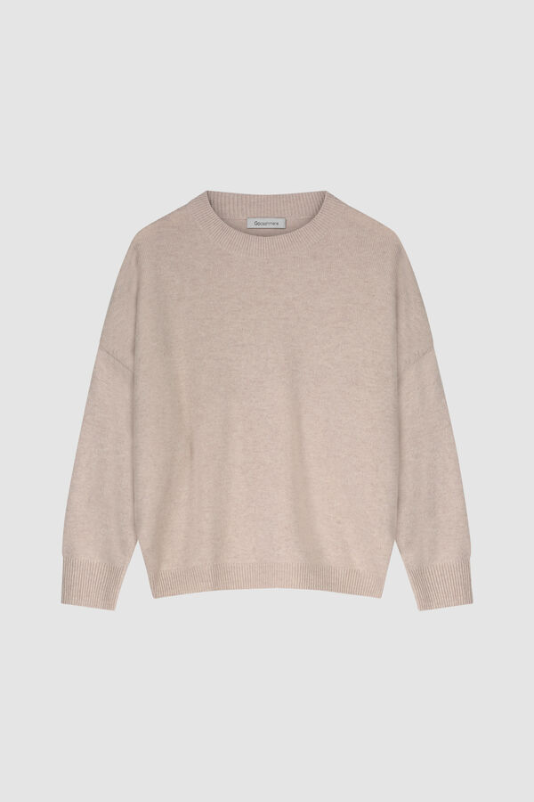 Oversized cashmere trui