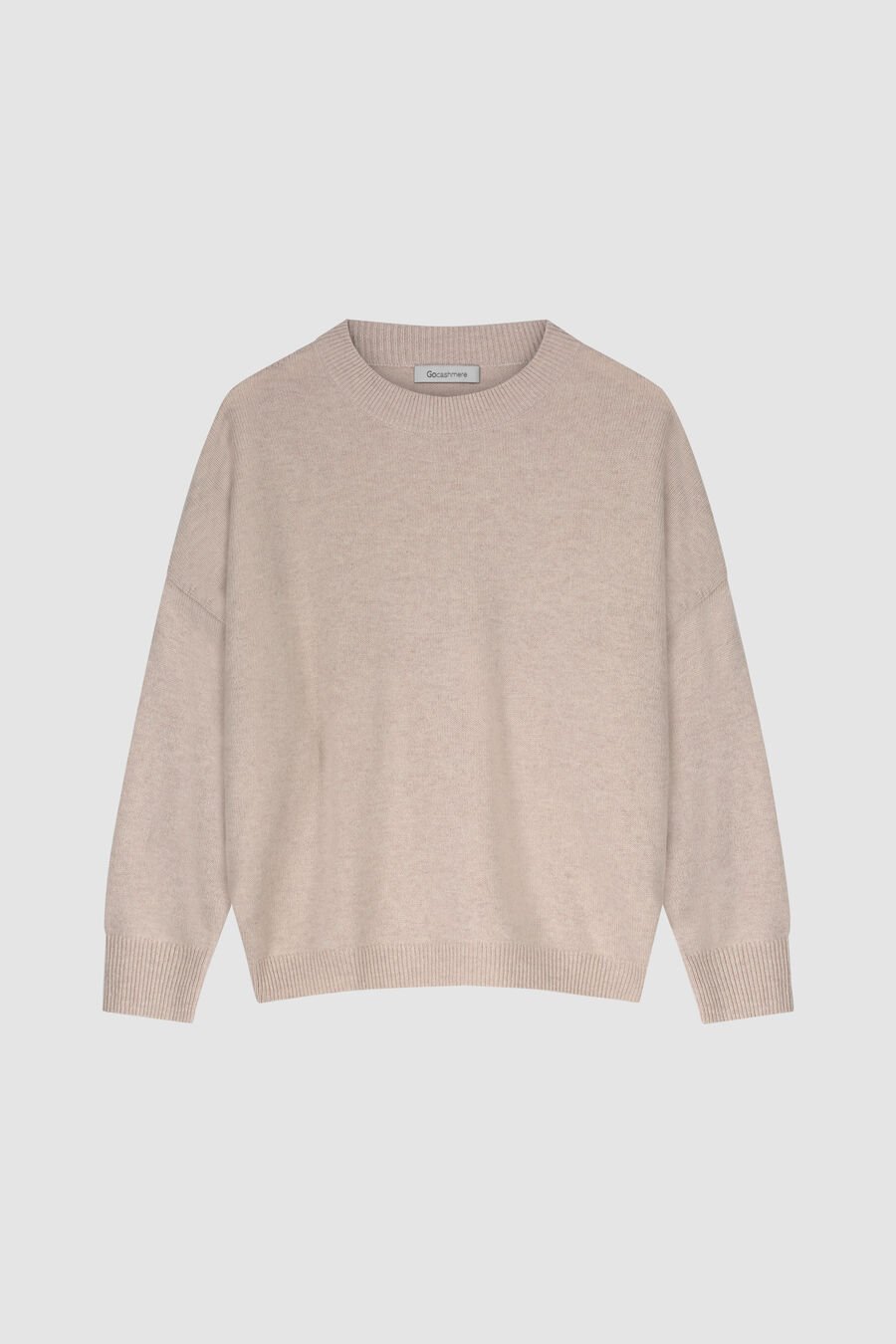 Oversized organic cashmere sweater image number 1