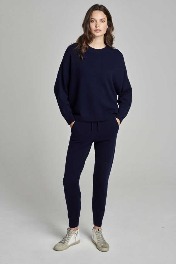 Oversized organic cashmere sweater image number 3