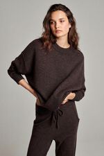 Oversized organic cashmere sweater image number 0