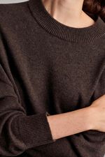 Oversized organic cashmere sweater image number 2