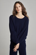 Chunky knit cashmere sweater image number 1