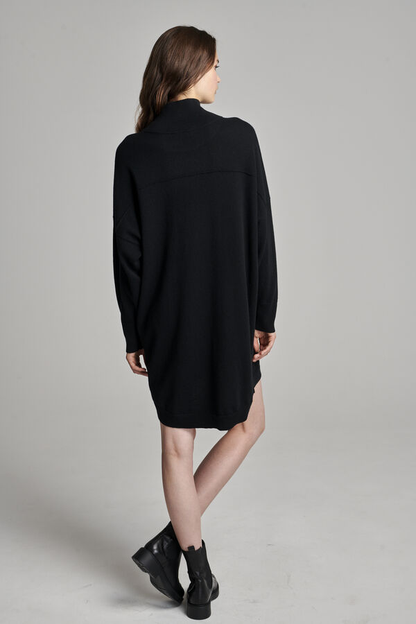 Kaschmir-Strickkleid mit Stehkragen image number 4