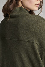Cashmere dress with stand collar image number 3