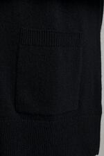 Kaschmir-Strickjacke mit V-Ausschnitt und Taschen image number 7