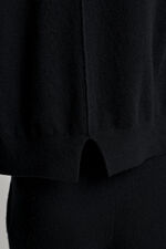 Cashmere vest met ronde hals image number 8