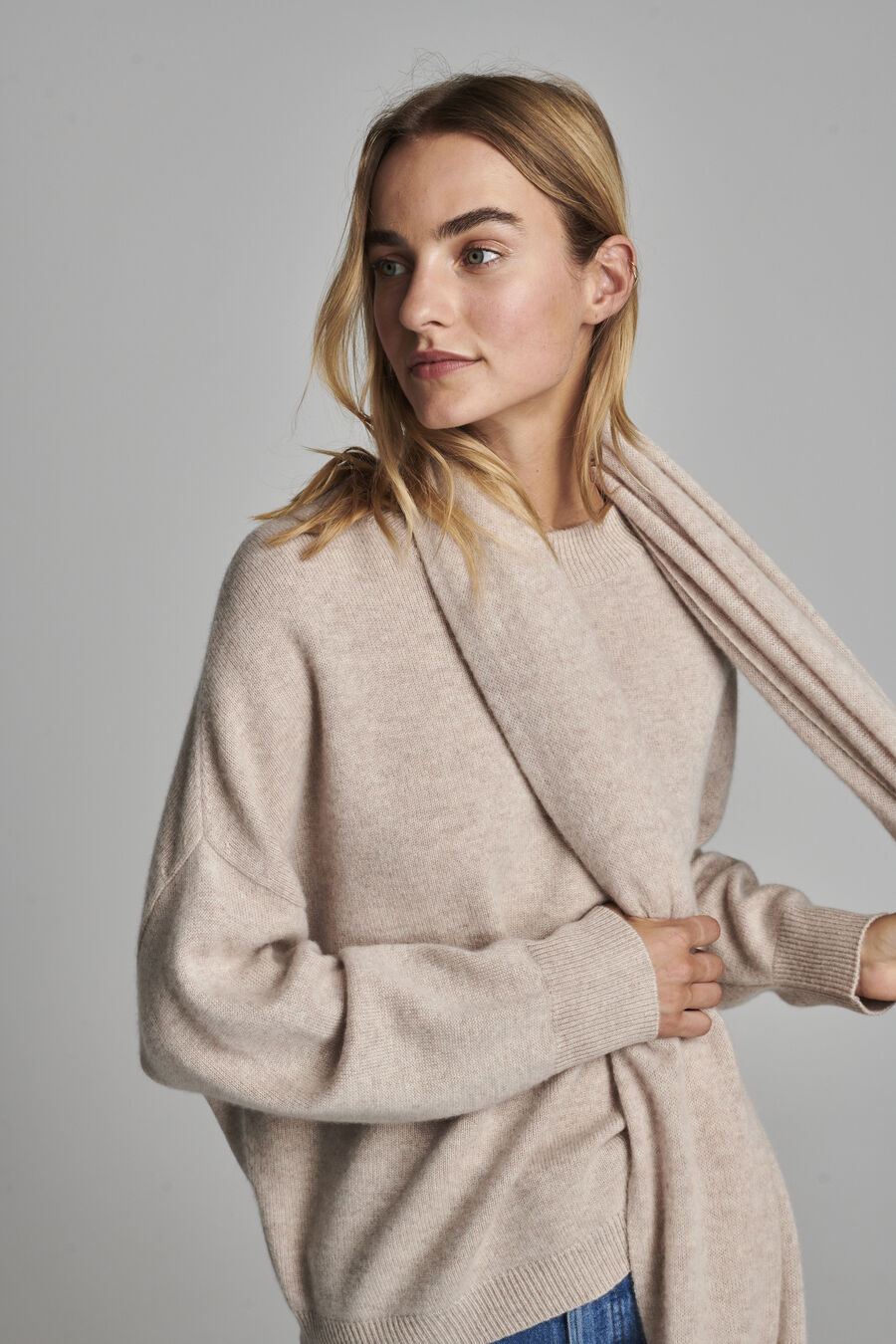 Cashmere sjaal image number 3
