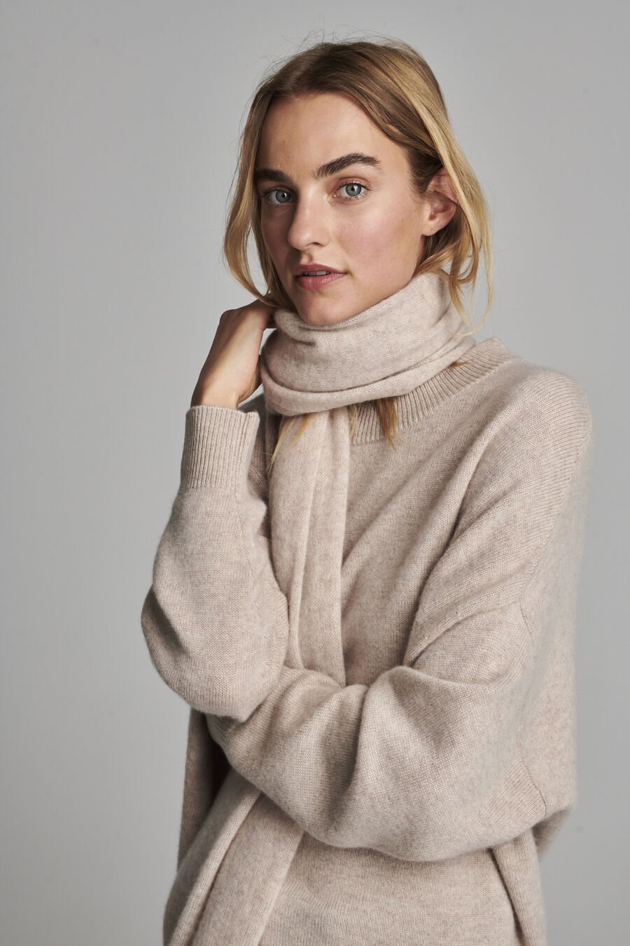 Cashmere sjaal image number 4