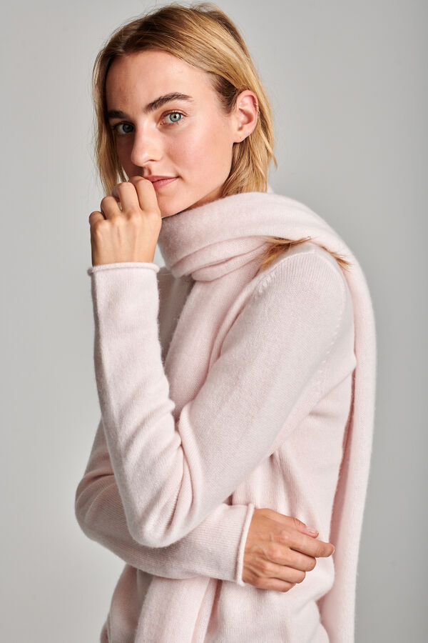 Strickschal aus Bio-Kaschmir