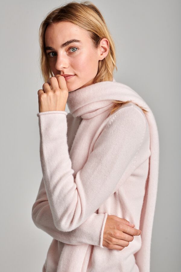 Strickschal aus Bio-Kaschmir