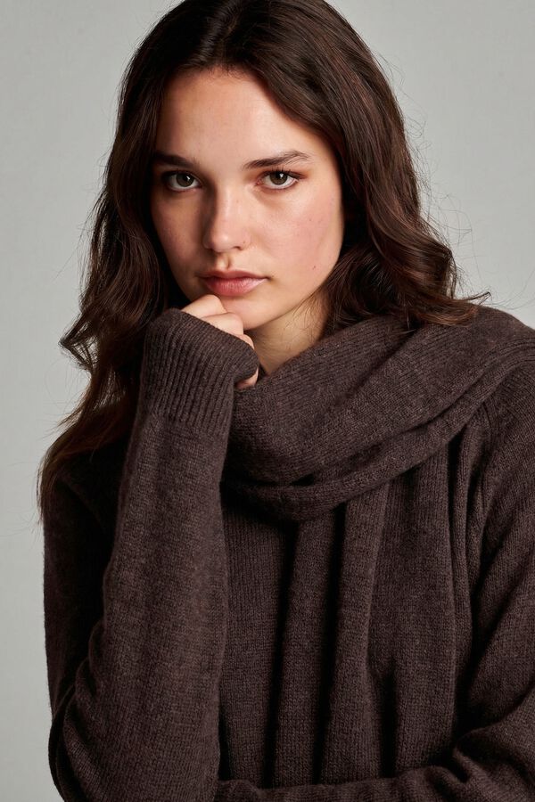 Strickschal aus Bio-Kaschmir