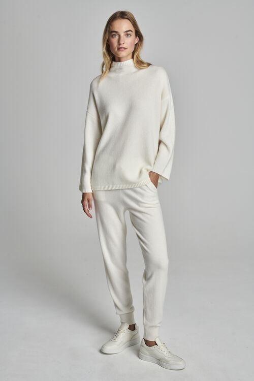 Cashmere joggingbroek