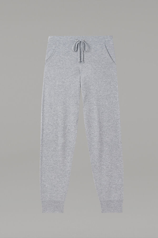 Organic cashmere joggers image number 0