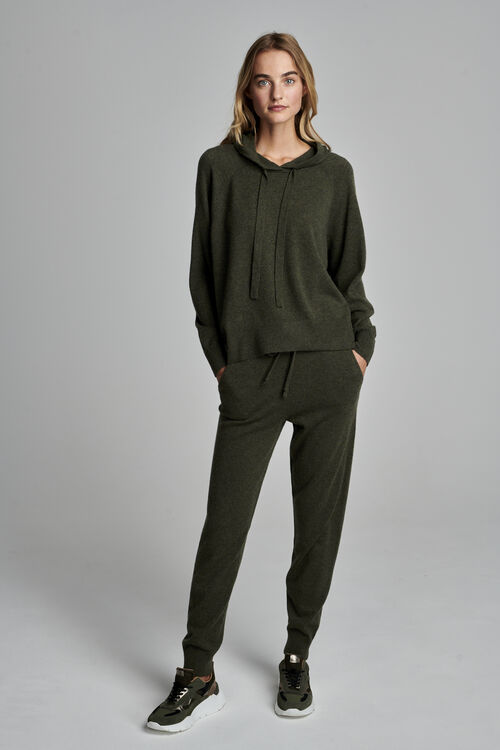 Organic cashmere joggers