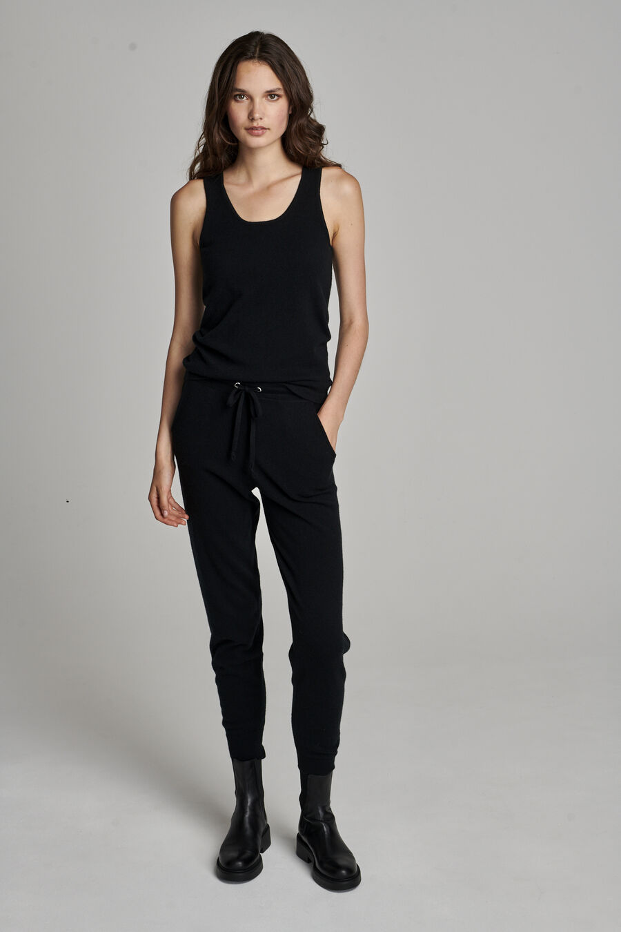 Kaschmir-Top mit Rundhalsausschnitt image number 3